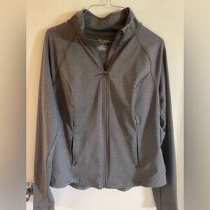 tek gear Charcoal Gray Zip-Up Jacket